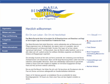 Tablet Screenshot of maria-bernarda-heim.ch